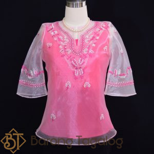 Fuschia Pink Women's Barong 5075