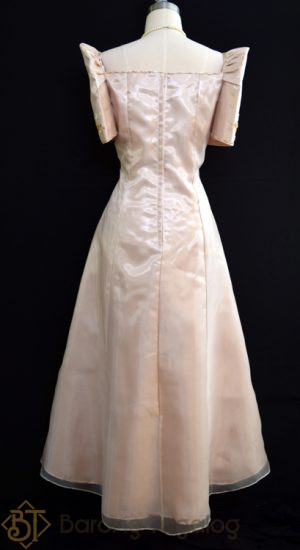 Mestiza Gown 5002-A Back