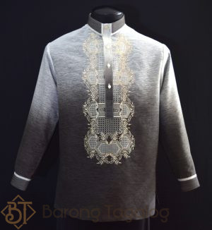 Monochromatic Black Jusilyn Barong Tangalog 3337
