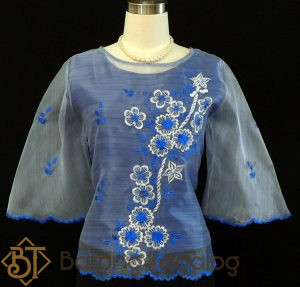 Royal Blue Kimona 5265