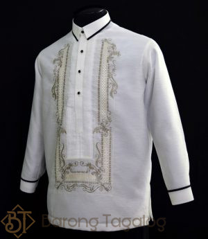 Tuxedo Shirt Barong Taglog 2084A Side
