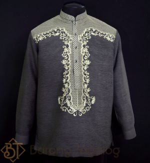 Black Organza Barong Tagalog 3530