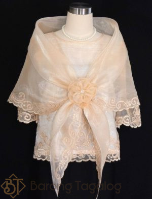 Beige Kimona with Alampay 5410