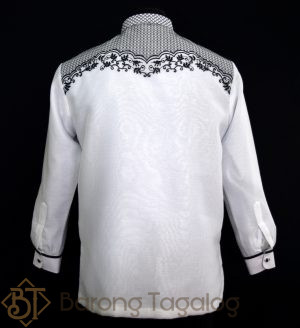 White Barong Taglog 1530 Back
