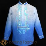 Monochromatic Baby Blue Barong Tagalog 3132