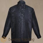 Black Organza Barong Tagalog 3095
