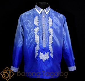 Royal Blue Barong Tagalog 3131