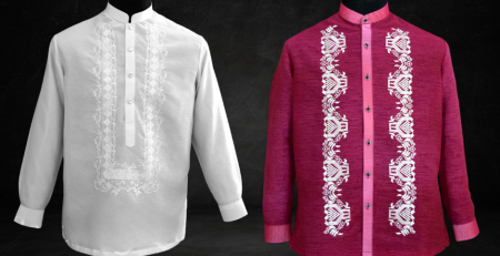 Colored Barong Tagalog