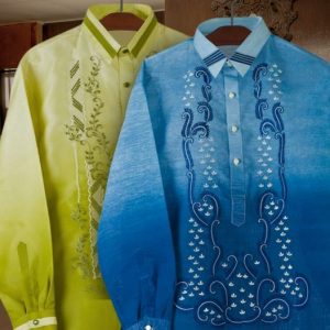 Colored Barong Tagalog